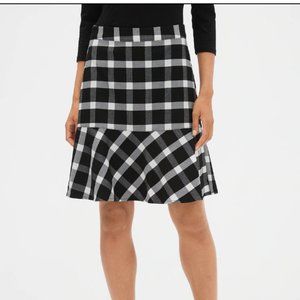 NWT Gap women's black and white skirt size 0